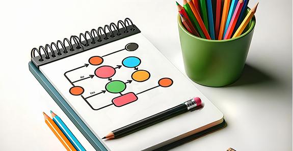 Escape room puzzle flowchart - connecting puzzles in sequence for home escape room