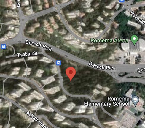 תמונה מקרוב של אבנים - חידת תמונה ויזואלית לחפש את המטמון בשכונה