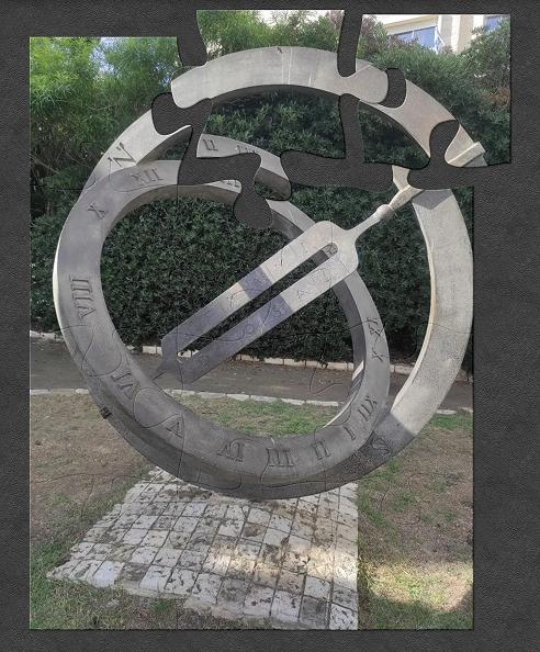 Puzzle treasure hunt around the neighborhood